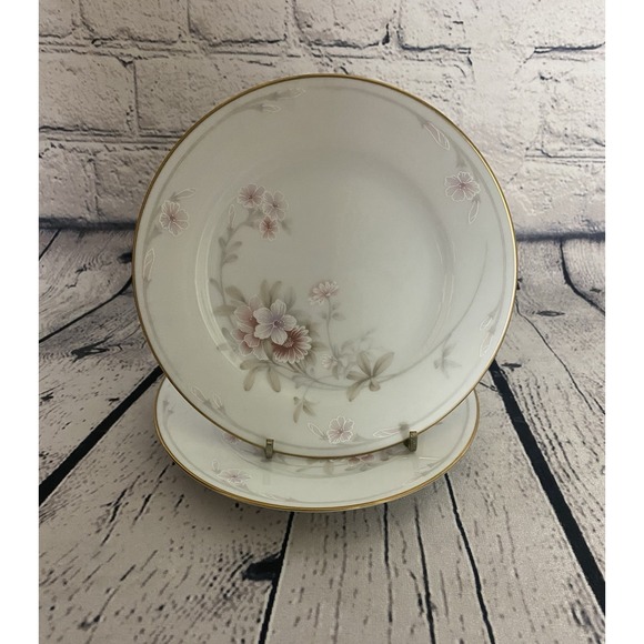 Noritake Other - Vintage Legendary By Noritake Shrewsbury 3490 Bread Plates Set of 2 Floral 6"‎
